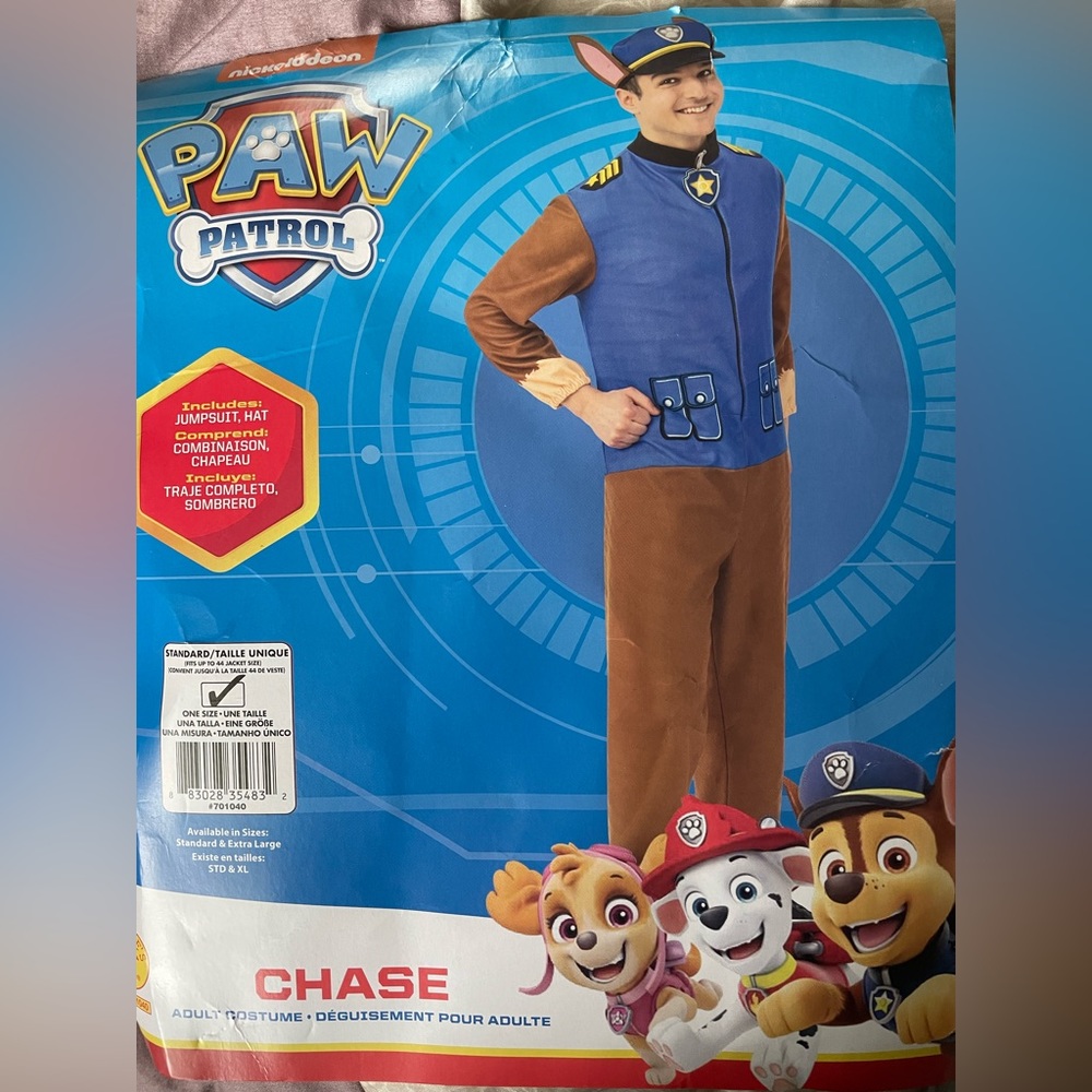 Adult Paw Patrol Chase costume